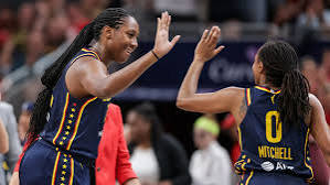 Fever Aliyah Boston, Kelsey Mitchell React to Fever & Pacers Design Director Jas Bell