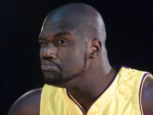 BKN-LAKERS-MEDIA DAY-SHAQ-SCOWL