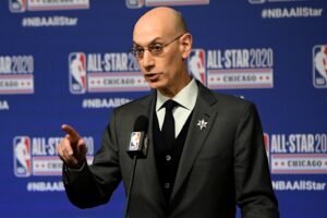 2020 NBA All-Star - NBA Commissioner Adam Silver Press Conference