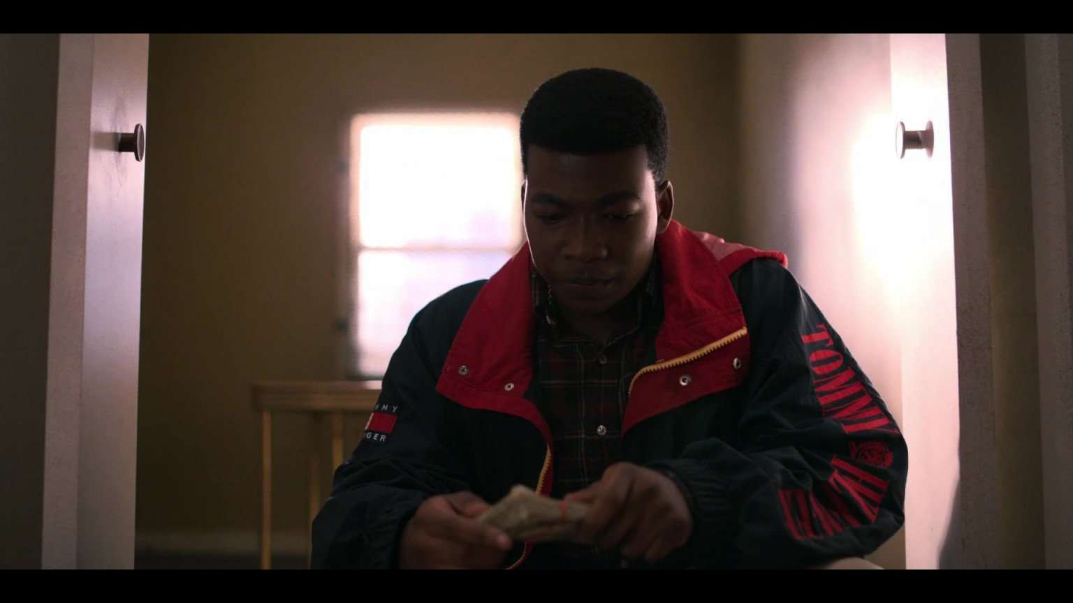Tommy-Hilfiger-Jacket-Worn-by-Mekai-Curtis-as-Kanan-Stark-in-Power-Book-III-Raising-Kanan-S02E04-Pay-the-Toll-2022-1536x864-1