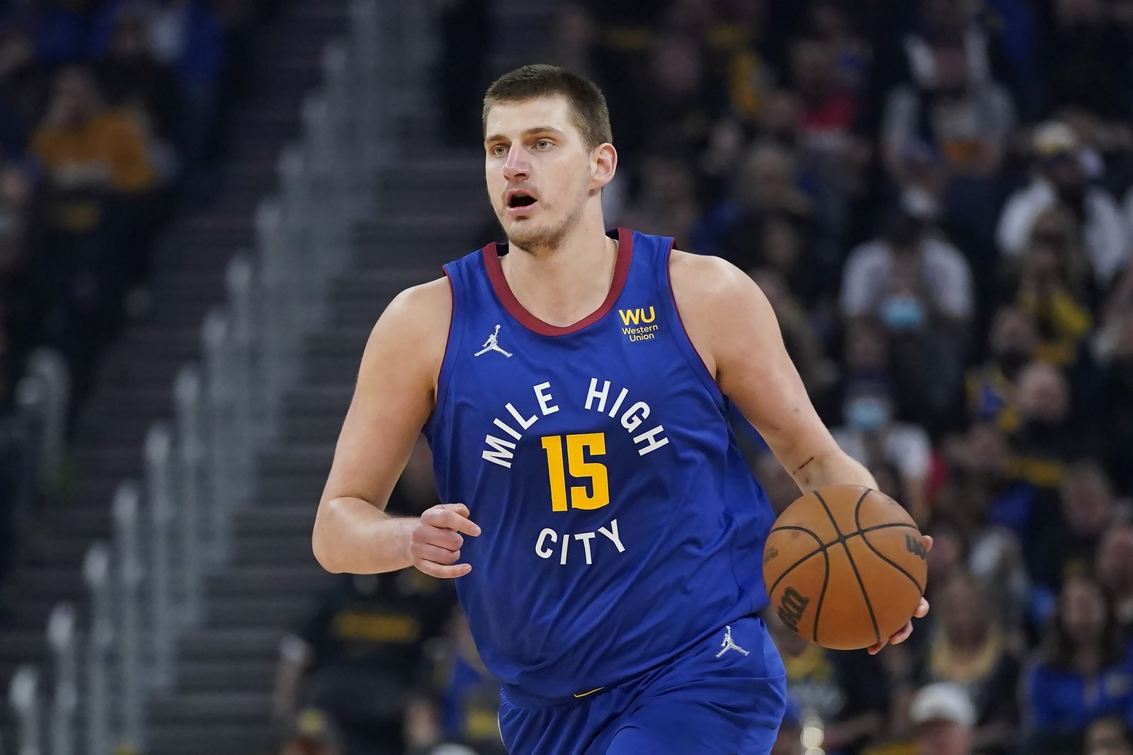Nuggets Warriors Basketball
