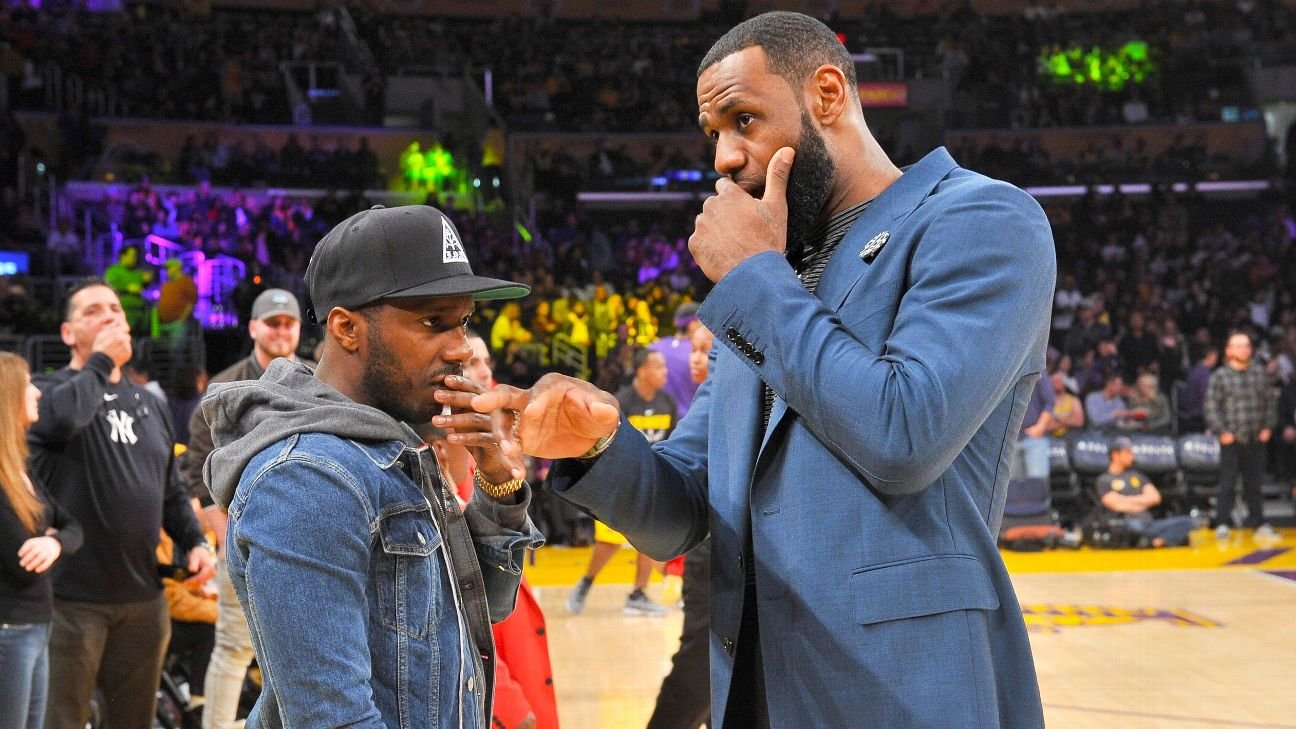 LeBron James/Rich Paul/ Jay-Z/Twitter/ LandonBuford.com