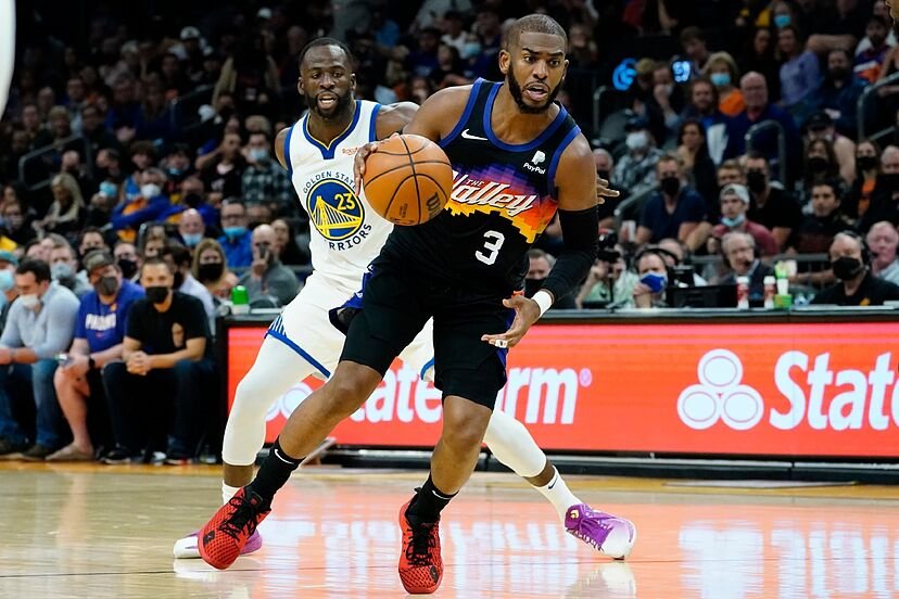 Draymond Green/Paul George/Chris Paul/Golden State Warriors/ LandoBuford.com