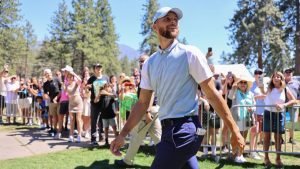 Steph Curry/ American Century Championship/ Callaway Golf/ NBA/ Golf/Landon Buford The Journalist/LandonBuford.com