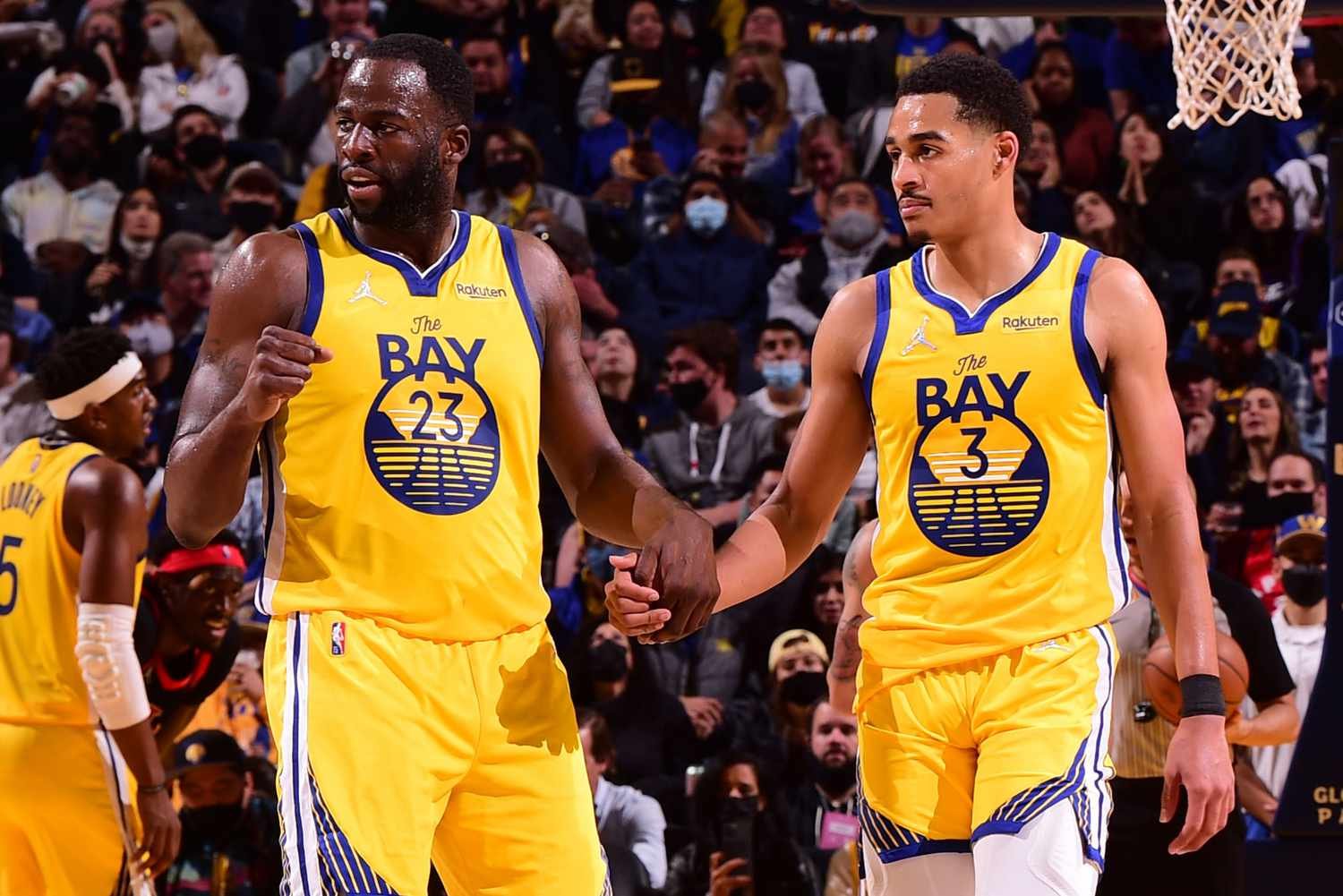 Jordan Poole/ Draymond Green/ Punch/ Golden State Warriors/ Washington Wizards/NBA/ Patrick Beverley/ Pat Bev Podcast/ Landon Buford The Journalist/ LandonBuford.com