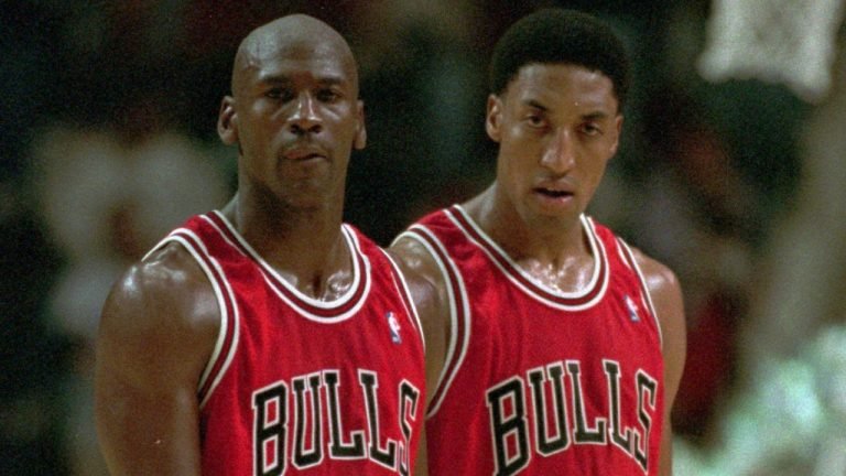 Michael Jordan/Larsa Pippen/ Marcus Pippen/Scottie Pippen/ LandonBuford.com