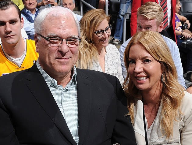Phil Jackson/ Jeanie Buss/ Kobe Bryant/ Dallas Mavericks/ Landon Buford The Journalist/Landon Buford.com