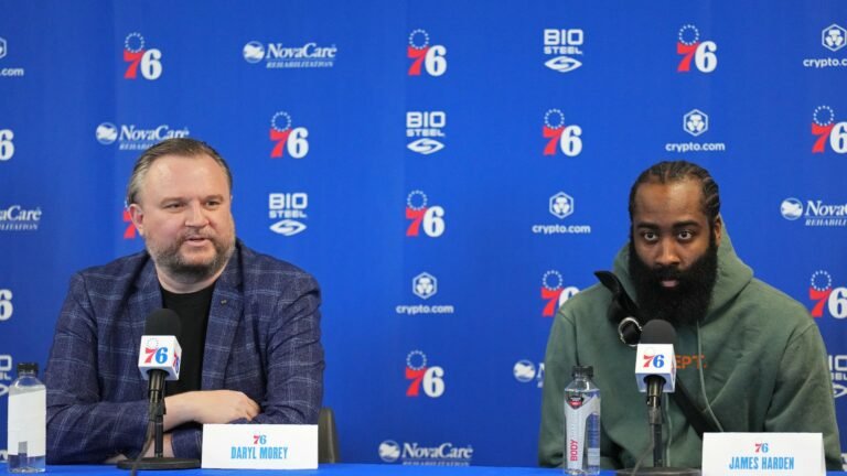 James Harden/ Philly/ Daryl Morey/ 76ers/ NBA/ Landon Buford The Journalist/ LandonBuford.com