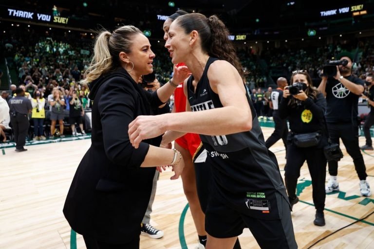 Sue Bird/ Becky Hammon/ Seattle Storm/ Las Vegas Aces/ WNBA/ Landon Buford The Journalist/LandonBuford.com