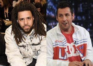J Cole/ Adam Sandler/ NYC Basketball/ NEw York City Basketball/ Entertainment/Landon Buford The Journalist/ LandonBuford.com