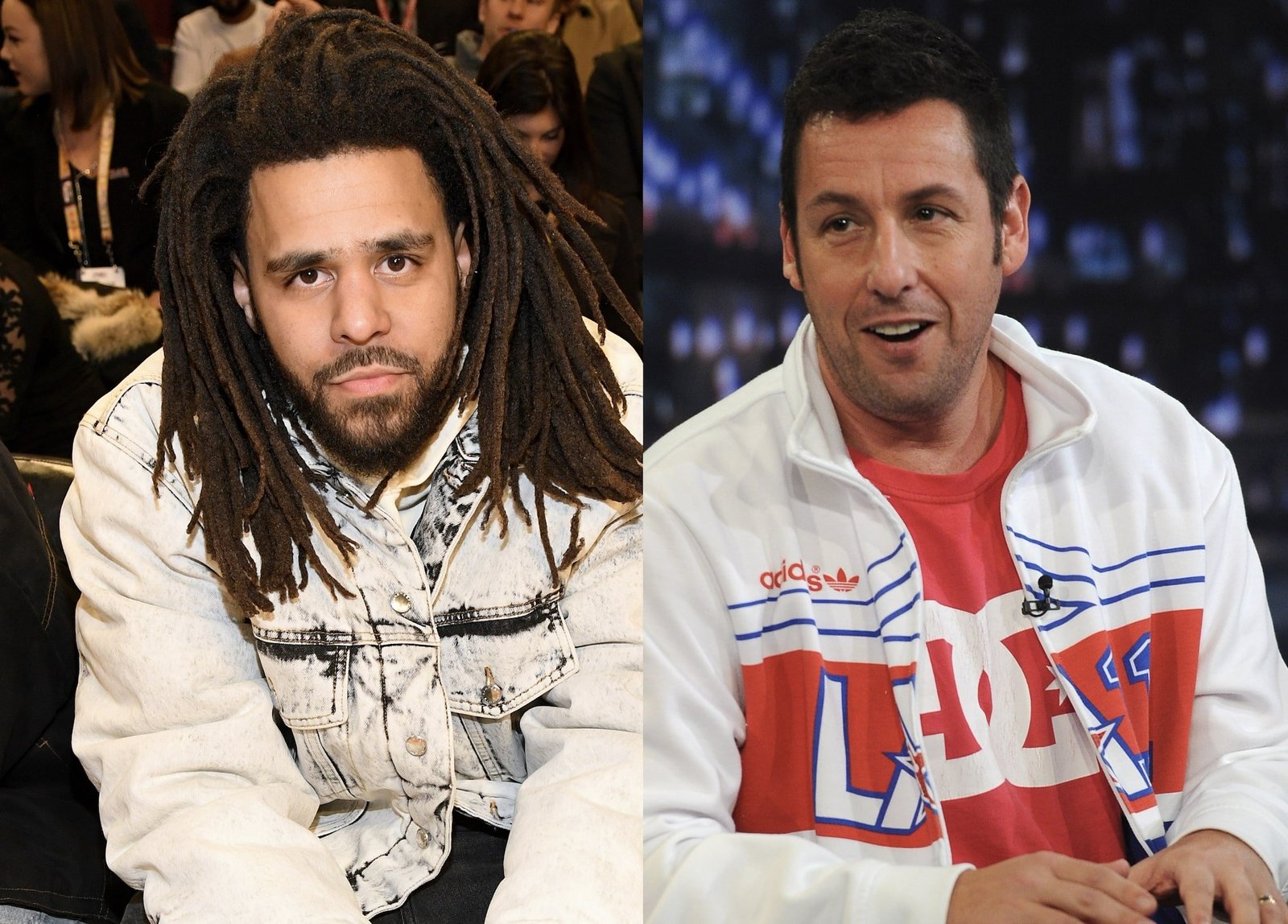 J Cole/ Adam Sandler/ NYC Basketball/ NEw York City Basketball/ Entertainment/Landon Buford The Journalist/ LandonBuford.com