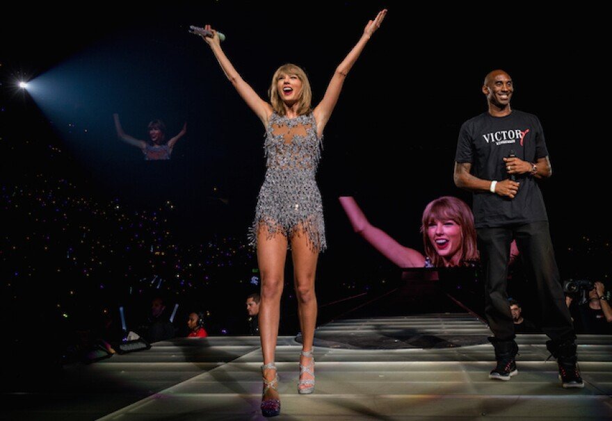 Taylor Swift/ Vanessa Bryant/ Bianka Bryant/Kobe Bryant/ Los Angeles Lakers/NBA/ Entertainment/Landon Buford The Journalist/LandonBuford.com