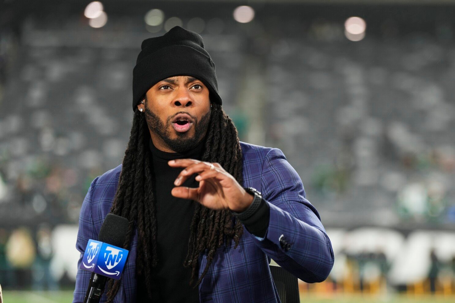 Richard Sherman/ Skip Bayless/ NFL/ 'Undisputed'/ Shannon Sharpe/ Ryan Hollins/Landon Buford The Journalist/LandonBuford.com