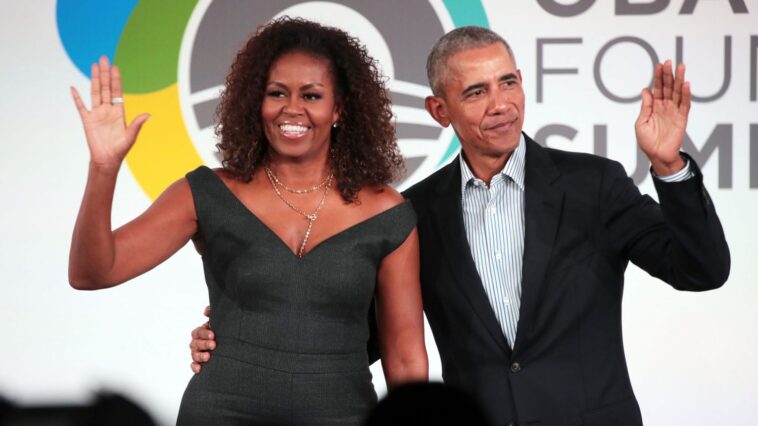 Michelle Obama/ Barrack Obama/ Coco Gauff/ US Open/ Tennis/Landon Buford The Journalist/LandonBuford.com