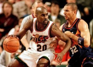 Gary Payton/ Jason Kidd/ Key Arena/ Seattle Supersonics/ Seattle/NBA/ Landon Buford The Journalist/LandonBuford.com