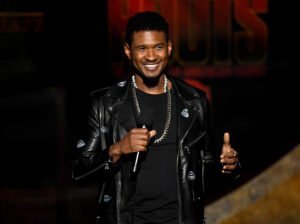 Usher/ Super Bowl/ Las Vegas/ Vegas/ Football/ Entertainment/ Landon Buford The Journalist/LandonBuford.com