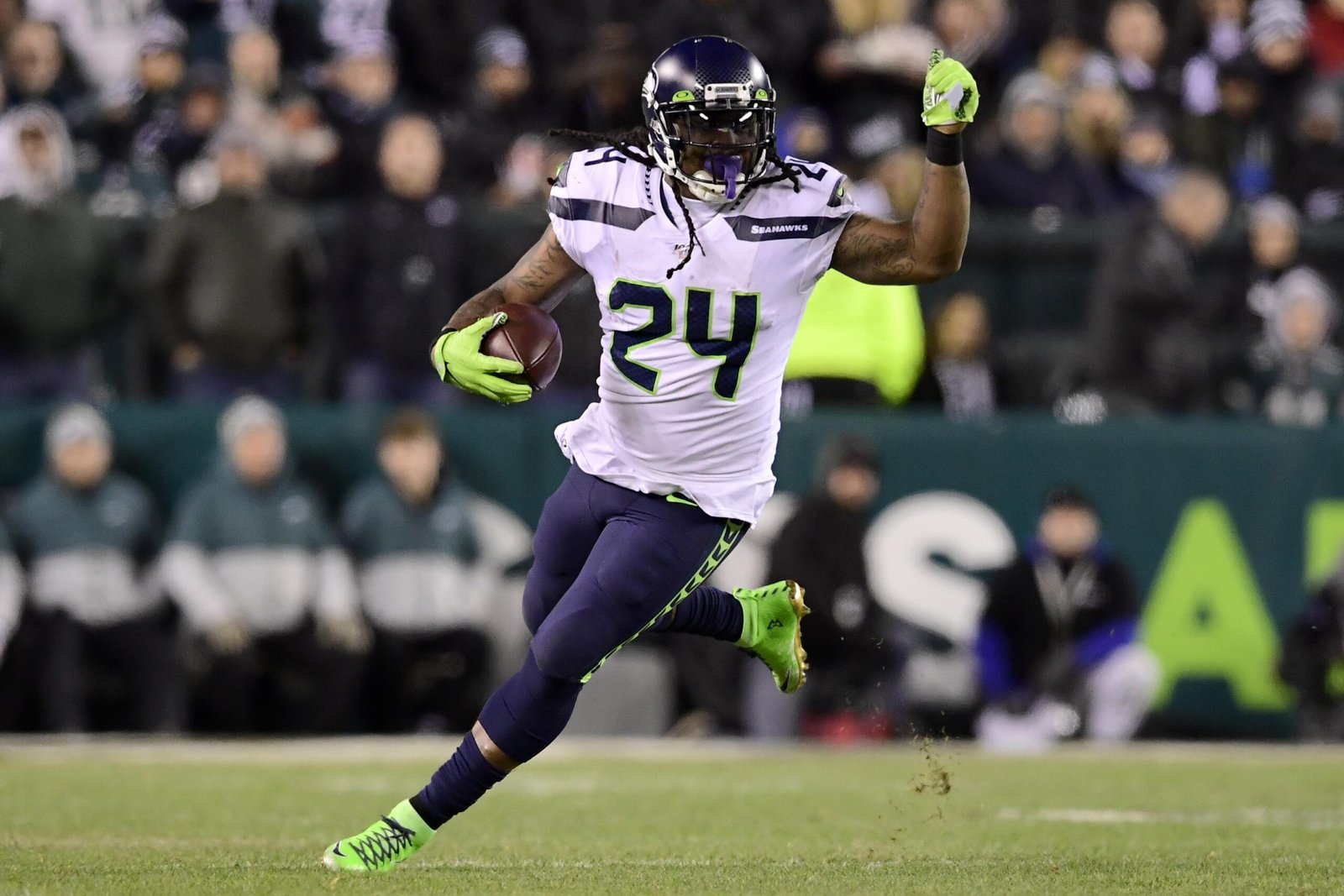 Marshawn Lynch/ NFL/ NFL On Prime/ Landon Buford The Journalist/LandonBuford.com