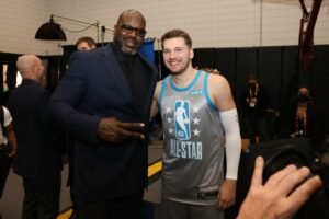 Luka Doncic/ Shaq/ Dallas Mavericks/ Kyrie Irving/ NBA/Sports/ Basketball/Landon Buford The Journalist/LandonBuford.com