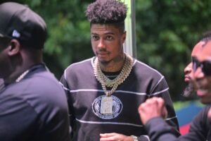 Blueface and Jaidyn Alexis Turn Heads with Sunday Football and Cheeky Celebration