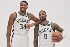 Damian Lillard/ Milwaukee Bucks/ Jon Horst/ Bucks/ NBA/ Sports/Landon Buford The Journalist/LandonBuford.com