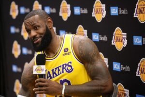 Michelle Beadle/ LeBron James/ Los Angeles Lakers/ LeBron/ Lakers/ Basketball/ Sports/ Landon Buford The Journalist/ LandonBuford.com