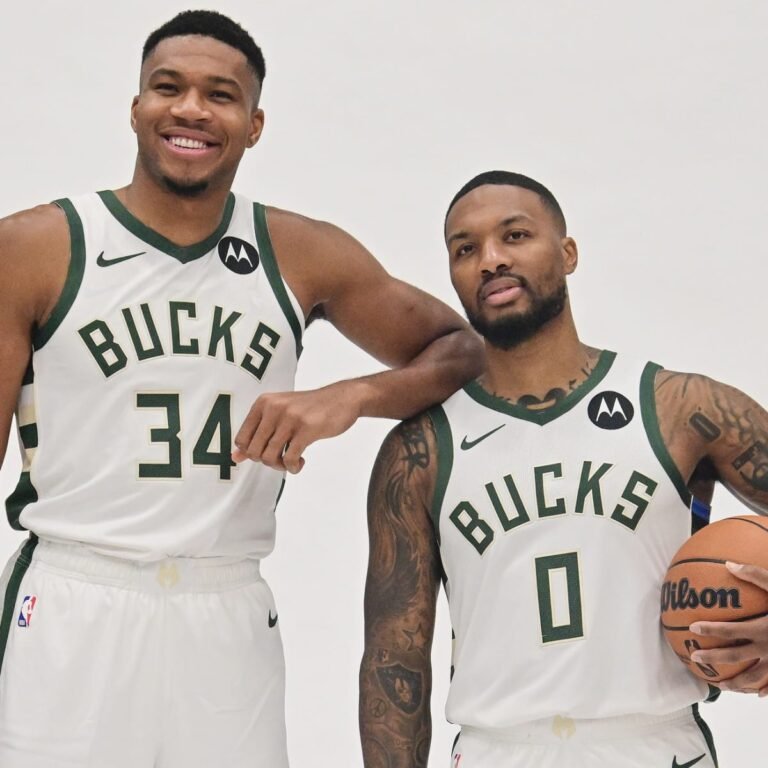 Damian Lillard/ Giannis Antetokounmpo/ Milwaukee Bucks/ Ro Parrish/ NBA/ SPorts/ Basketball/Landon Buford The Journalist/LandonBuford.com