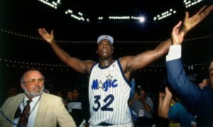 Shaquille O'Neal/ Darrell Armstrong/ Orlando Magic/ Dallas Mavericks/ NBA/ Sports/Landon Buford The Journalist/LandonBuford.com