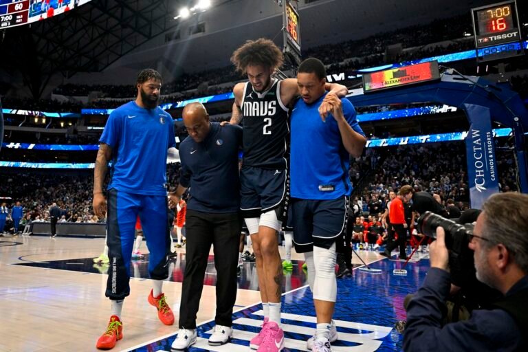 Mavericks Face Setback as Dereck Lively and Grant Williams Suffer Ankle Sprains