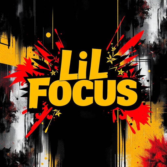 Lil Focus Joker posing confidently in a vibrant streetwear outfit with bold accessories, standing against an urban backdrop. Landon Buford.com