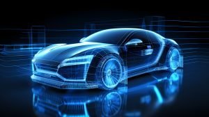 view-three-dimensional-car