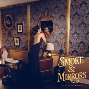 Faith Groves performing her single “Smoke & Mirrors” with passion on stage.