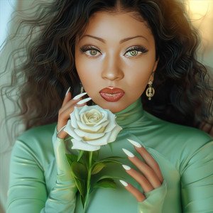 Cover art of Jalisa Avari's single "Worth," featuring a soulful depiction of empowerment.