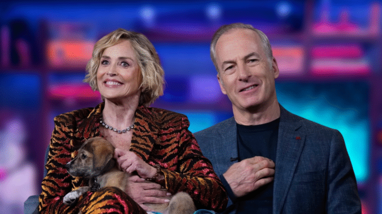 Sheron Stone and Rock Hudson