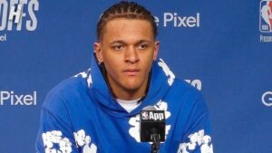 Paolo Banchero celebrates Orlando Magic’s trade for Desmond Bane