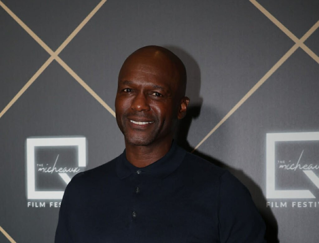 Don Wallace poses at a film festival appearance for The ReWrite.