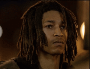 Lucien Cambric as D-Mac in Power Book IV Force during a tense scene