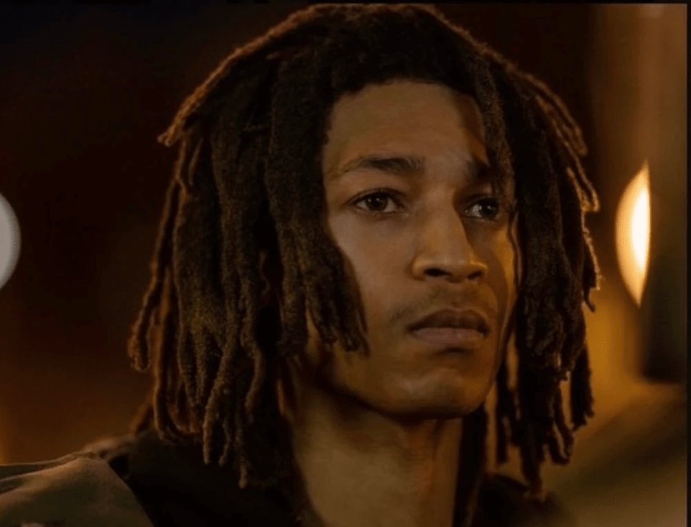 Lucien Cambric as D-Mac in Power Book IV Force during a tense scene