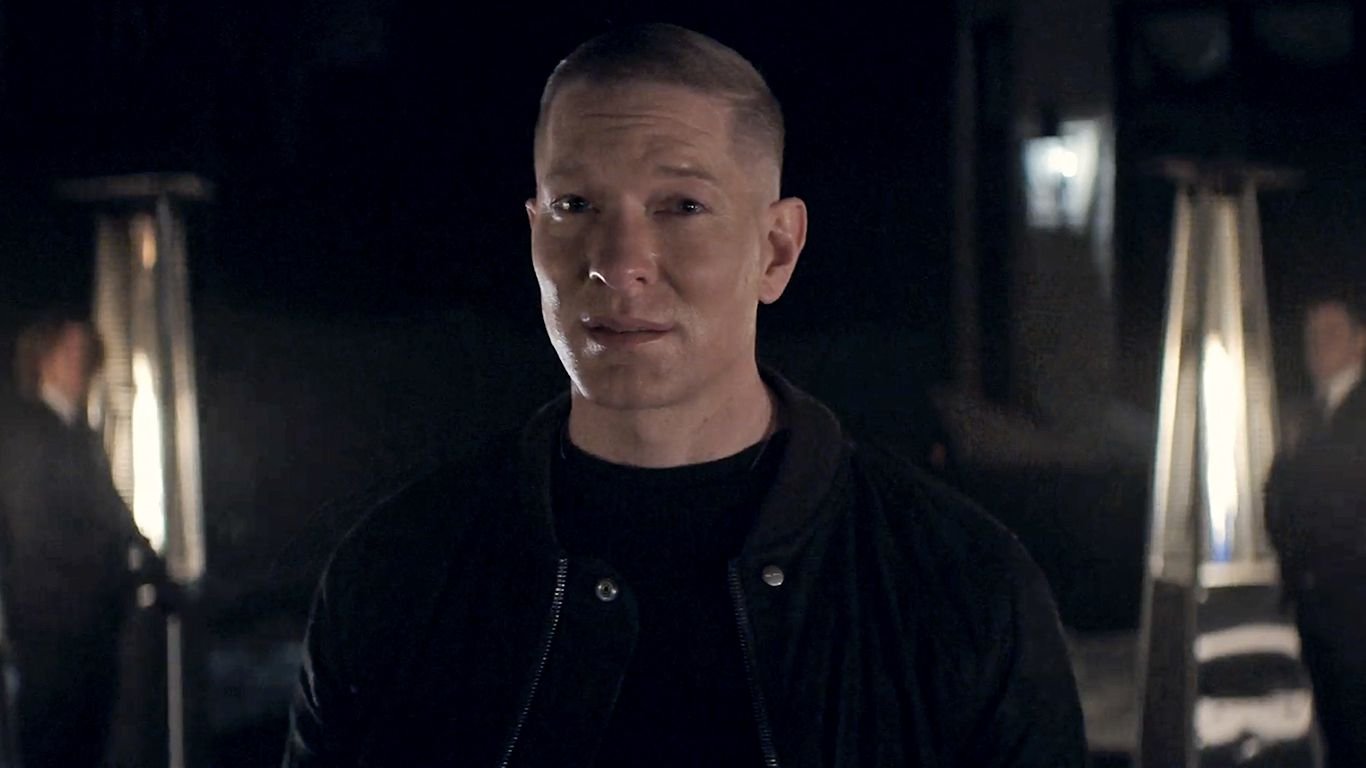 Young Joseph Sikora in a McDonald’s commercial with Michael Jordan