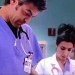 Alice Amter smiling at an event while discussing ER’s global streaming release on Netflix.