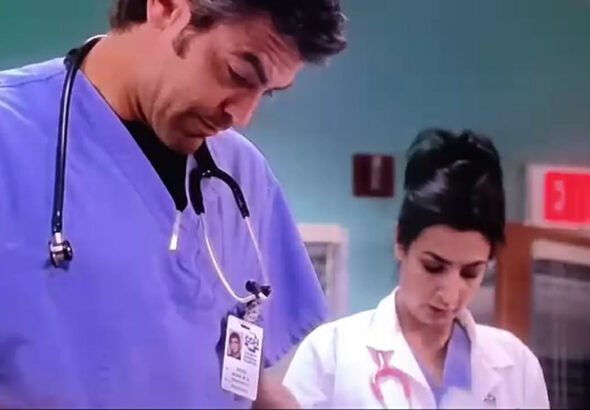 Alice Amter smiling at an event while discussing ER’s global streaming release on Netflix.