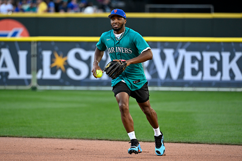 Donovan Mitchell at T-Mobile Park