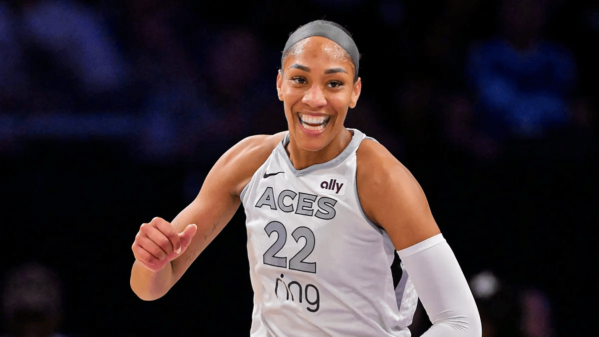 4-time WNBA Champion With Las Vegas Aces A'ja Wilson