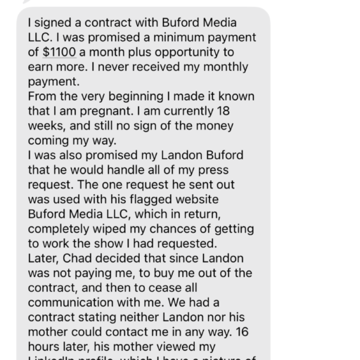 LandonBufordisaFraud.com